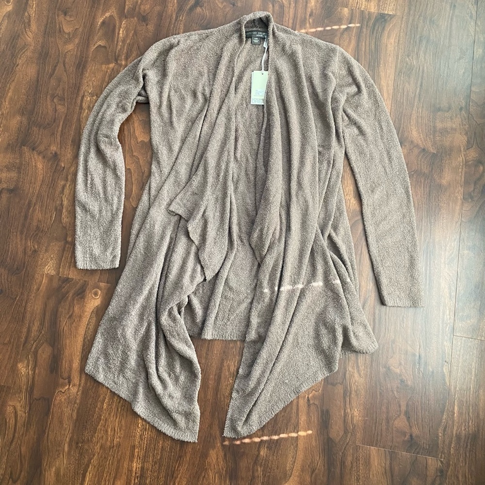 NWT Barefoot Dreams Cozy Chic Lite Calypso Wrap Cocoa Size S/M